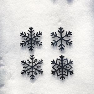 Snowflake Steel Ornament