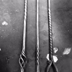 Forged Fire Rake - Etsy