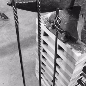 Forged Fire Rake - Etsy