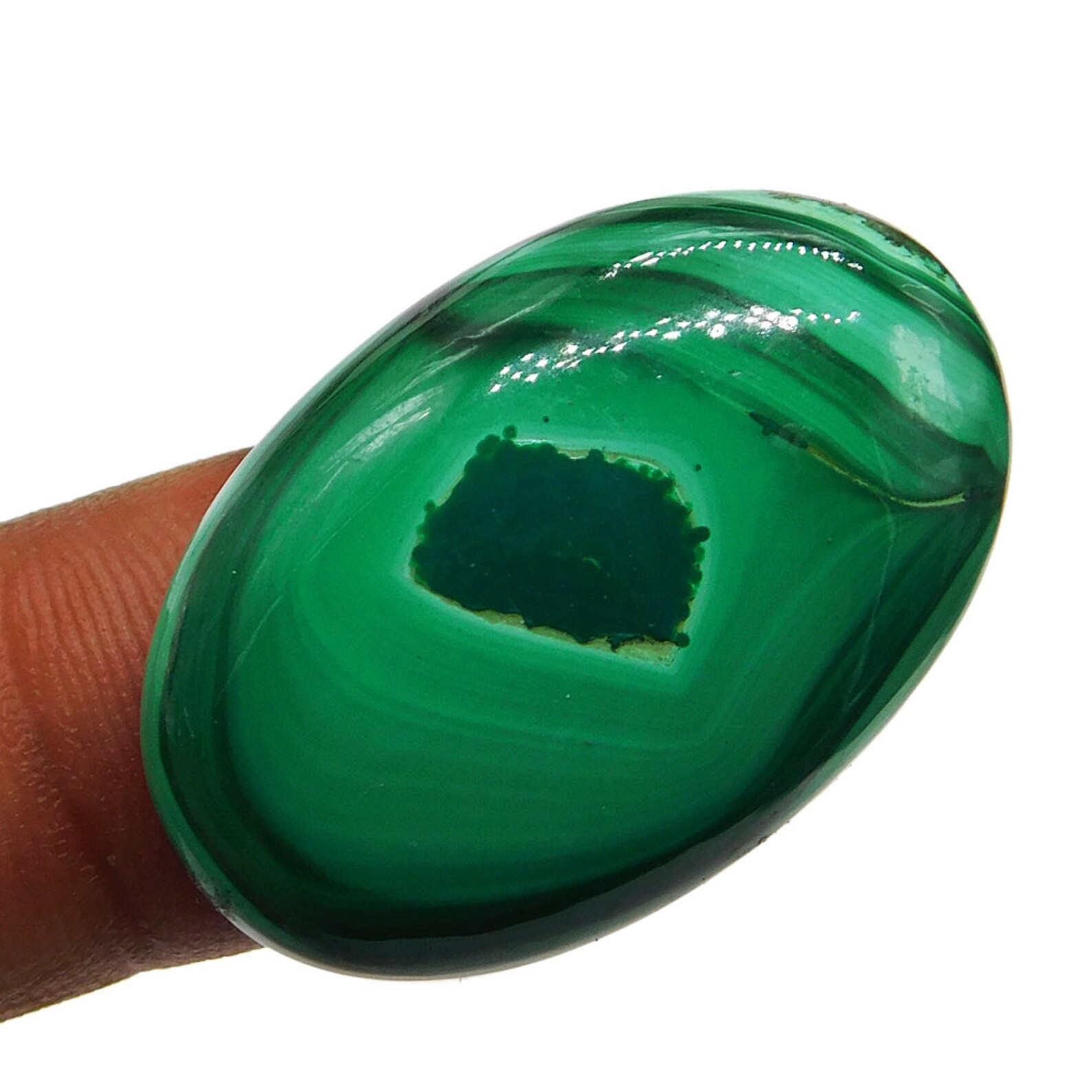 Best Quality Green Malachite Gemstone 44.20 Cts Genuine Etsy UK