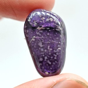 13.1 Cts Purple Sugilite Cabochon: Polished Gemstone for Jewelry