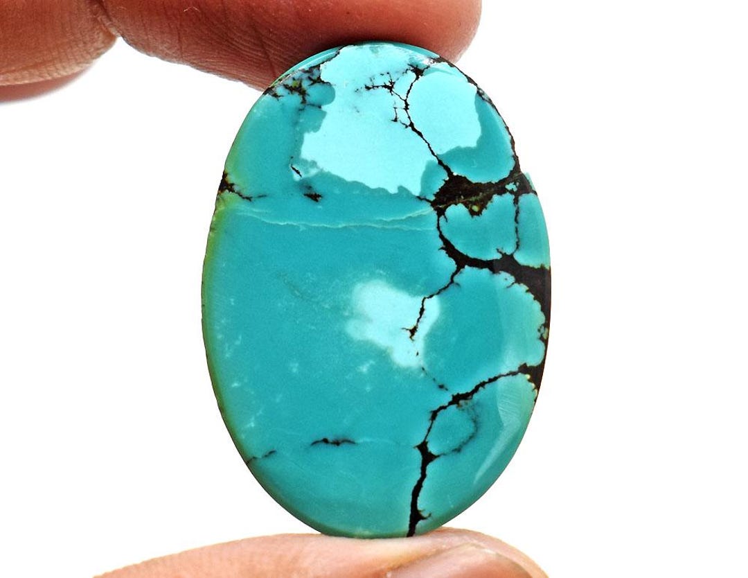 Spider Turquoise Gemstone: 25 Cts AAA Cabochon Loose Stone - Etsy
