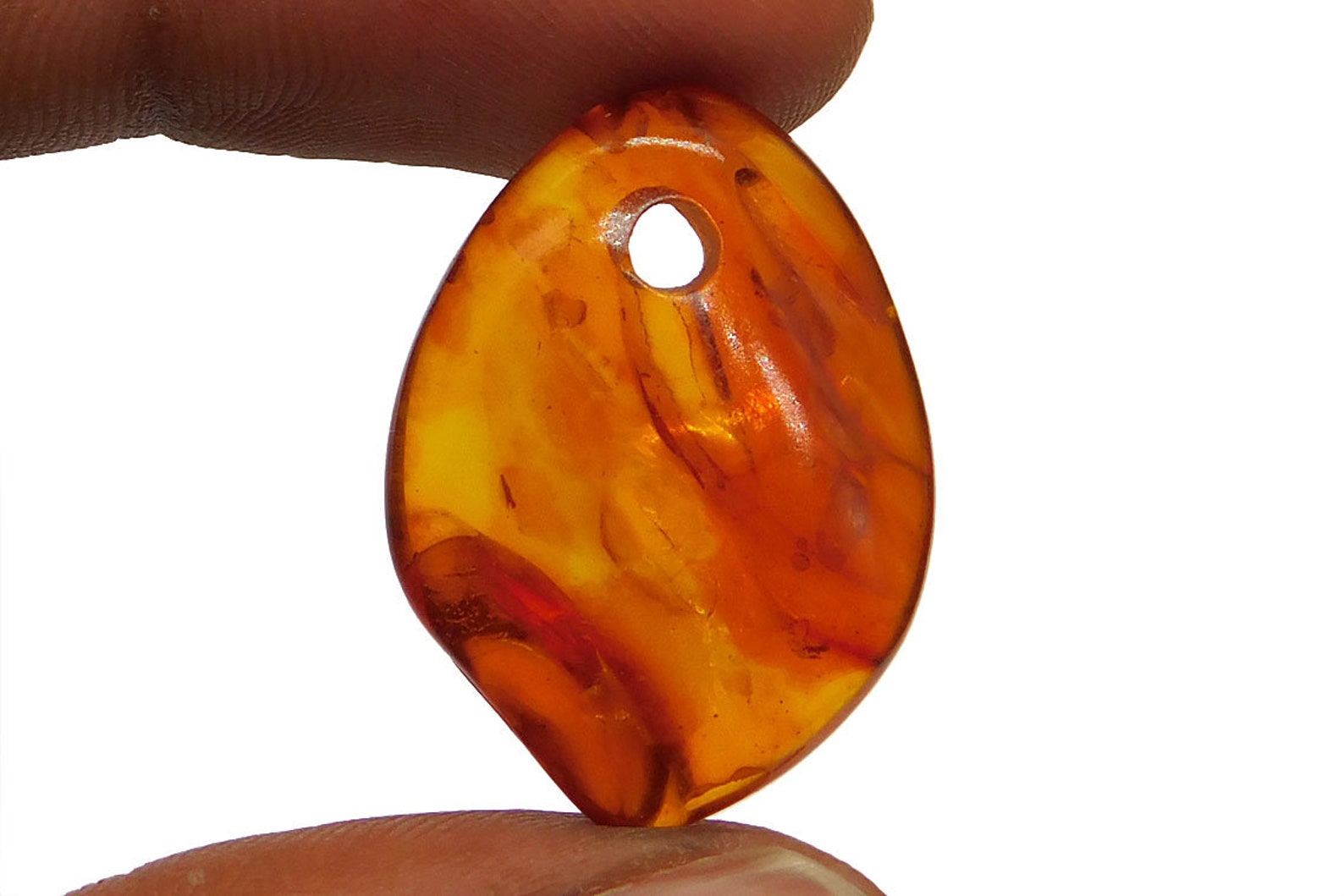 Excellent Amber Fossil Gemstone 10 Cts Drilled Amber Etsy