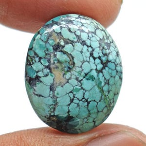 TIBETAN TURQUOISE Cabochon Gemstone, Natural Tibetan Turquoise Stone, Genuine Tibetan Turquoise Stone, Top Turquoise Stone For Jewelry