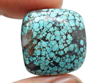 Genuine Turquoise Cabochon Stone: 30.20 ct Rare Gemstone for Jewelry