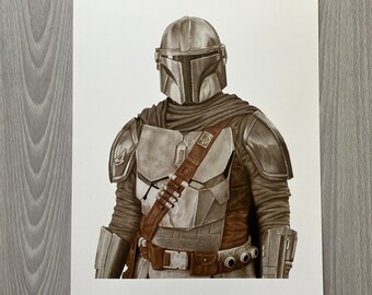 Mandalorian - Print 8.5"x11"