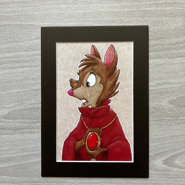 Mrs Brisby - Matted 5x7" Print