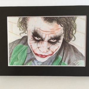 Joker - Matted 5x7&quot; Print