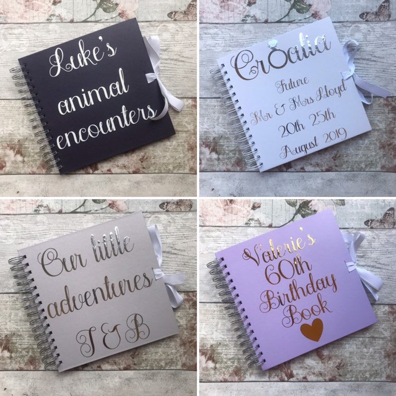 Personalised Scrapbook Memory Book Photo Albumn for Any Etsy