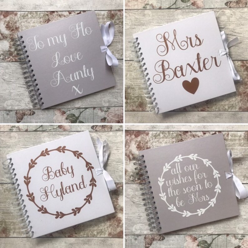 Personalised Scrapbook Memory Book Photo Albumn for Any Etsy UK