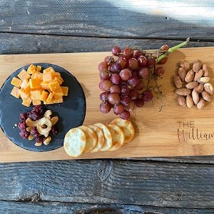 Personalized Cutting Board - Engraved Cutting Board, Custom Cutting Board, Wedding Gift, Housewarming Gift, Anniversary Gift, Engagement
