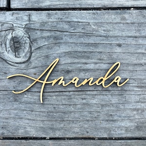 Marque-places en bois personnalisés | Plaques Nominatives Pour Mariage | nom du bois | noms de bois | Marque-places | Couvert | Coutume