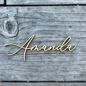 Personalized Wooden Place Cards | Name Plates For Wedding | wood name | wood names | Place Cards | Place Setting | Custom