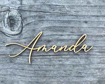 Personalized Wooden Place Cards | Name Plates For Wedding | wood name | wood names | Place Cards | Place Setting | Custom