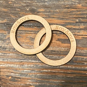 Personalized napkin ring/ Wedding table decoration/Dinner Party Place Card/Wedding Table Decor/Custom Napkin Holders