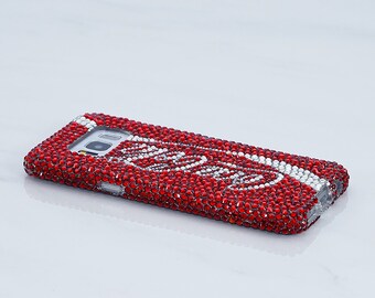 Bling Coca Cola Design Genuine Bright Red Crystals Case for