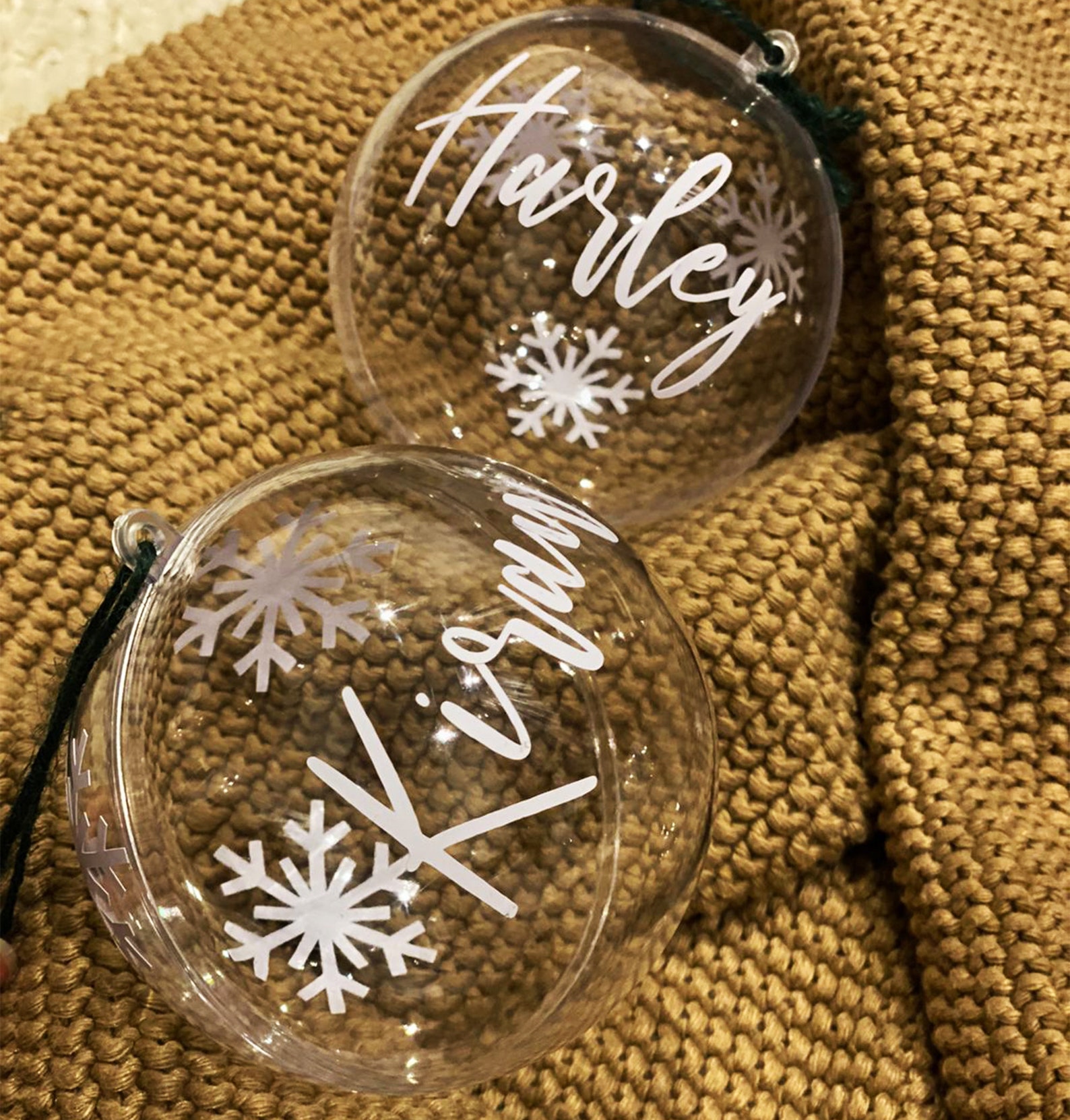 Christmas Baubles Fillable 2020 Christmas Decorations Etsy