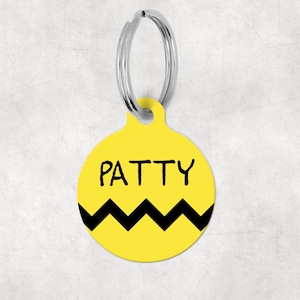 Personalized Pet Dog ID Tag with Name - Cartoon Show Inspired Dog Tag - Personalized Dog Tag, Custom Dog Tag, Pet Tag, Pet ID Tag