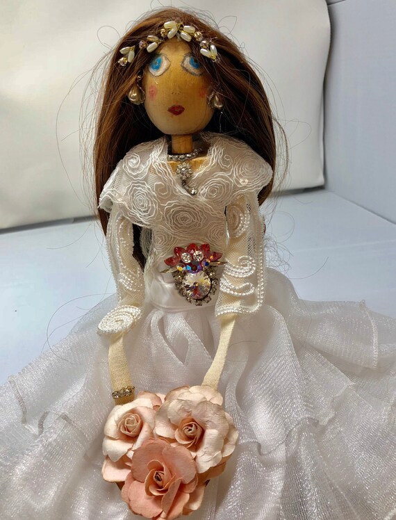 blushing bride barbie value