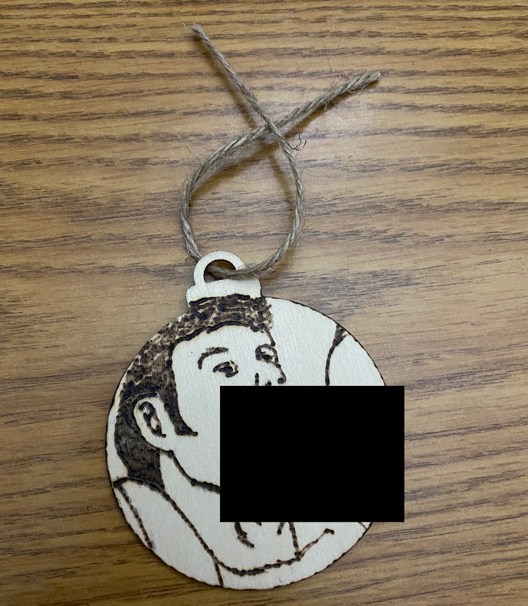 Handmade Pyrography Wood Ornament, Tom of Finland Inspired LGBT Art - Etsy