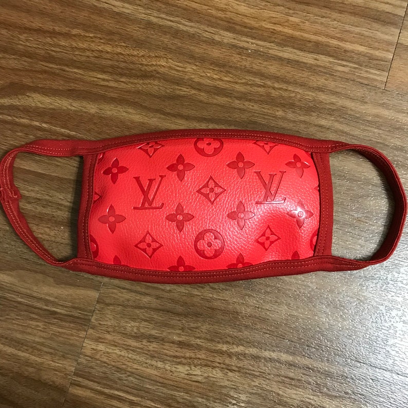 Gucci and Louis vuitton dust mask // Ayo and Teo Face masks Etsy