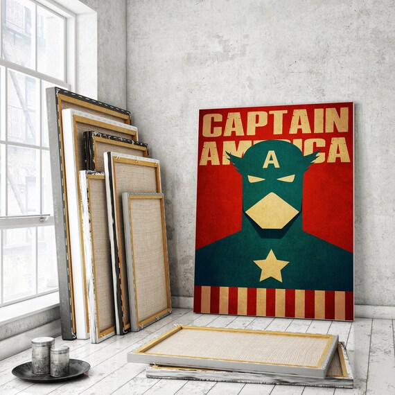 A1 - A5 SIZES AVAILABLE CAPTAIN AMERICA MOVIE GLOSSY WALL ART POSTER