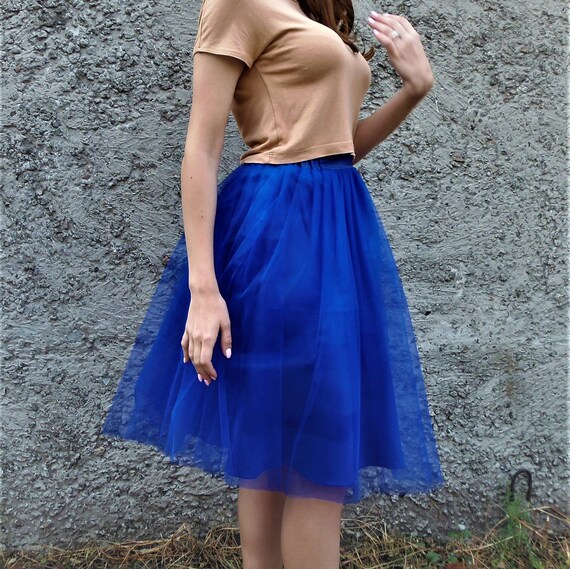 boho tulle skirt