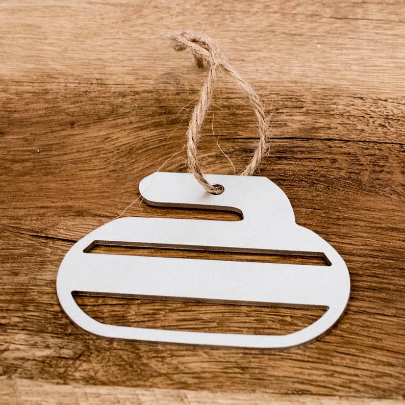 Curling Sport Curling Stone Ornament Curling Gifts Etsy