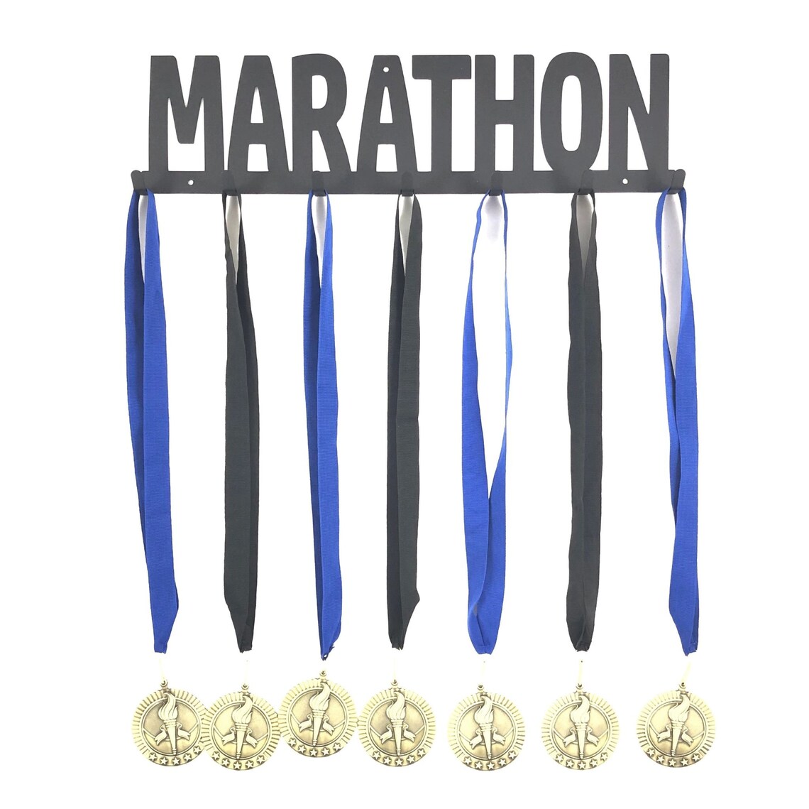 Marathon Medal Holder 7 Hook Medal Hangers Proline Medal Etsy