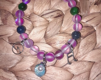 Little Mermaid inspired bracelet