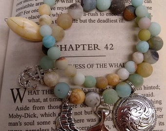 Moby Dick Bracelet unabridged (5 charms)