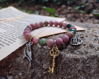 The Secret Garden inspired Bracelet