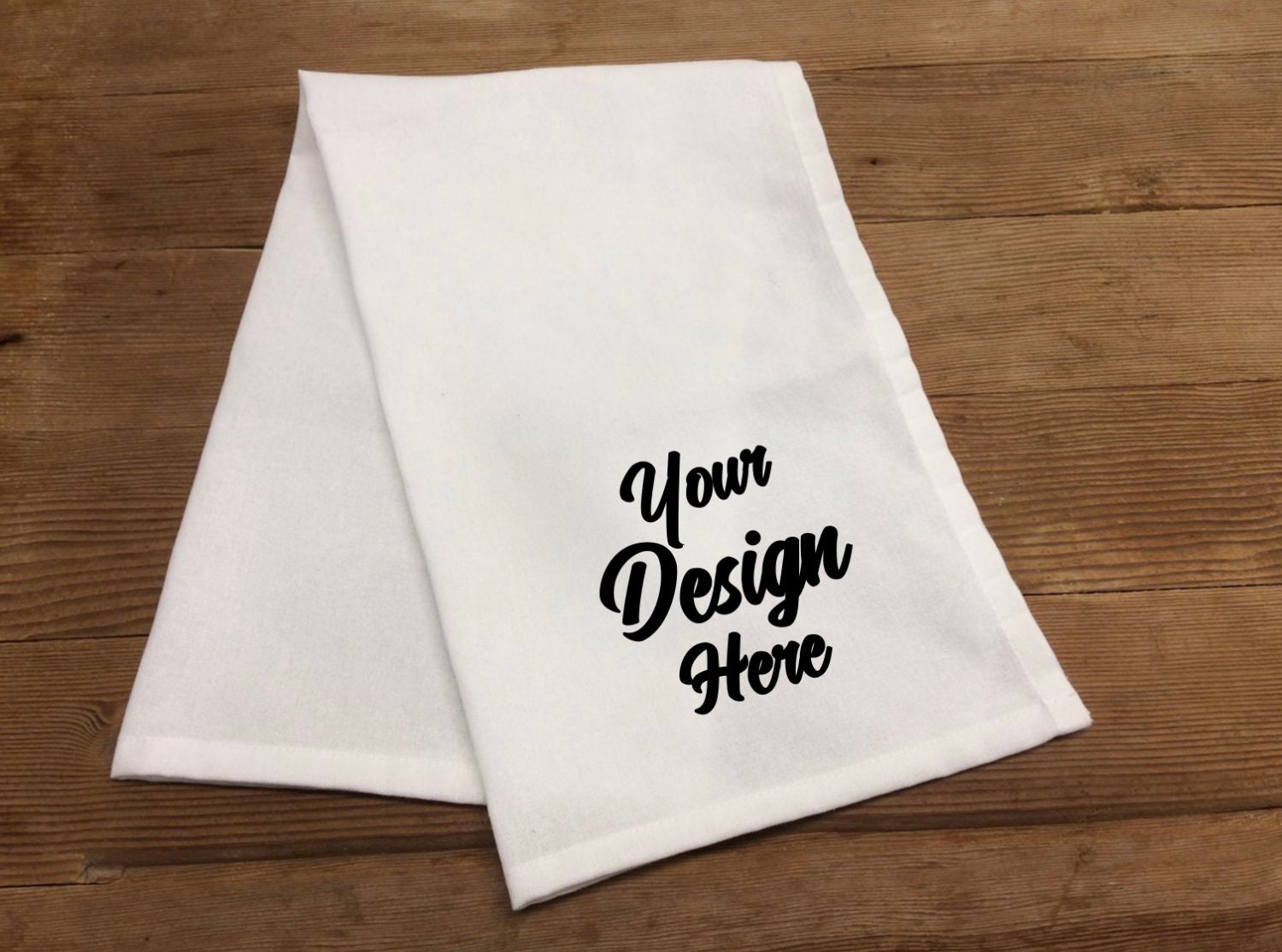 Tea Towel Flour Sack Towel Custom Flour Sack Towel Custom Tea Towel Four Seasons Towel Handstitched Towel