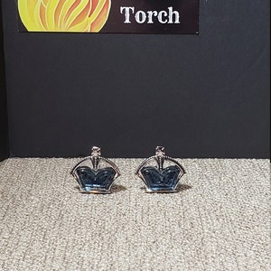 Vintage Silver Toned Cufflinks by Swank
