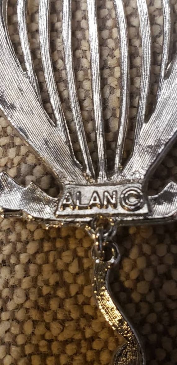 Vintage Alan Brand  Lion Necklace - image 5