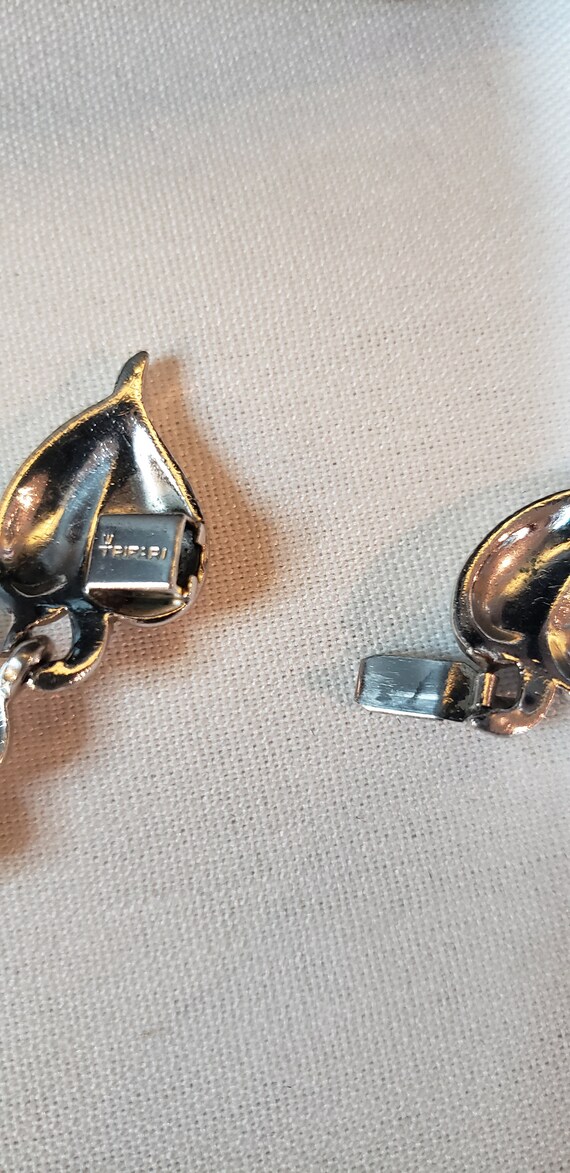 Vintage Rare Crown Trifari Choker Necklace - image 5