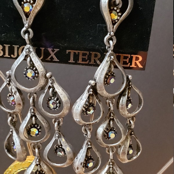 Vintage Bijoux Terner Drop Earrings