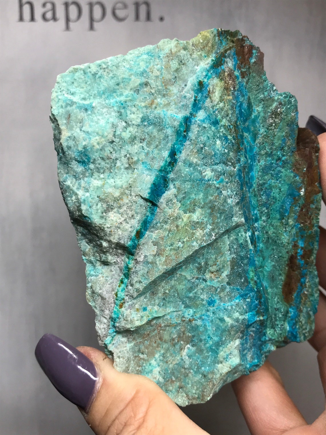 Morenci Chrysocolla Rough Etsy