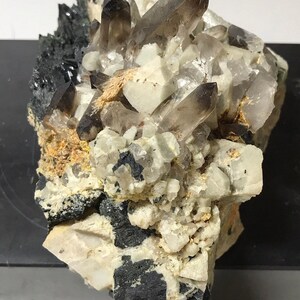 Malawi Smokey Quartz with Augerine and Feldspar image 4