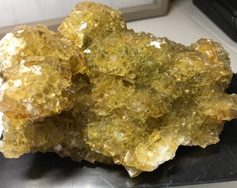 Massive Yellow Fluorite