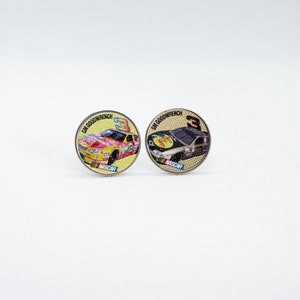 Coin Cufflinks- Dale Earnhardt GM Goodwrench #3 Nascar Race Cars United States 25 Cent,  Gift for Him, Gift for Men, Nascar fan