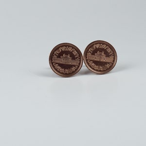 Coin Cufflinks - Japan 10 Yen Coin Cufflink