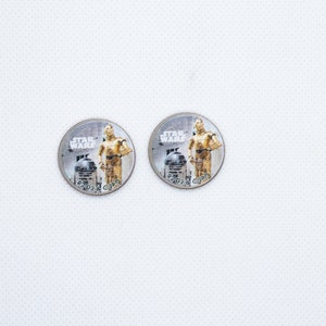 Boutons De Manchette Star Wars Han Solo Et Chewbacca - Officiel Disney, Neuf Avec étiquettes