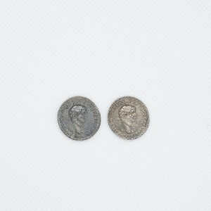 Coin Cufflink - Titus 81AD, Roman Historical Replica Coins, Cufflink with Brass Back, historical gift idea, unique gift ideas, cufflink dad