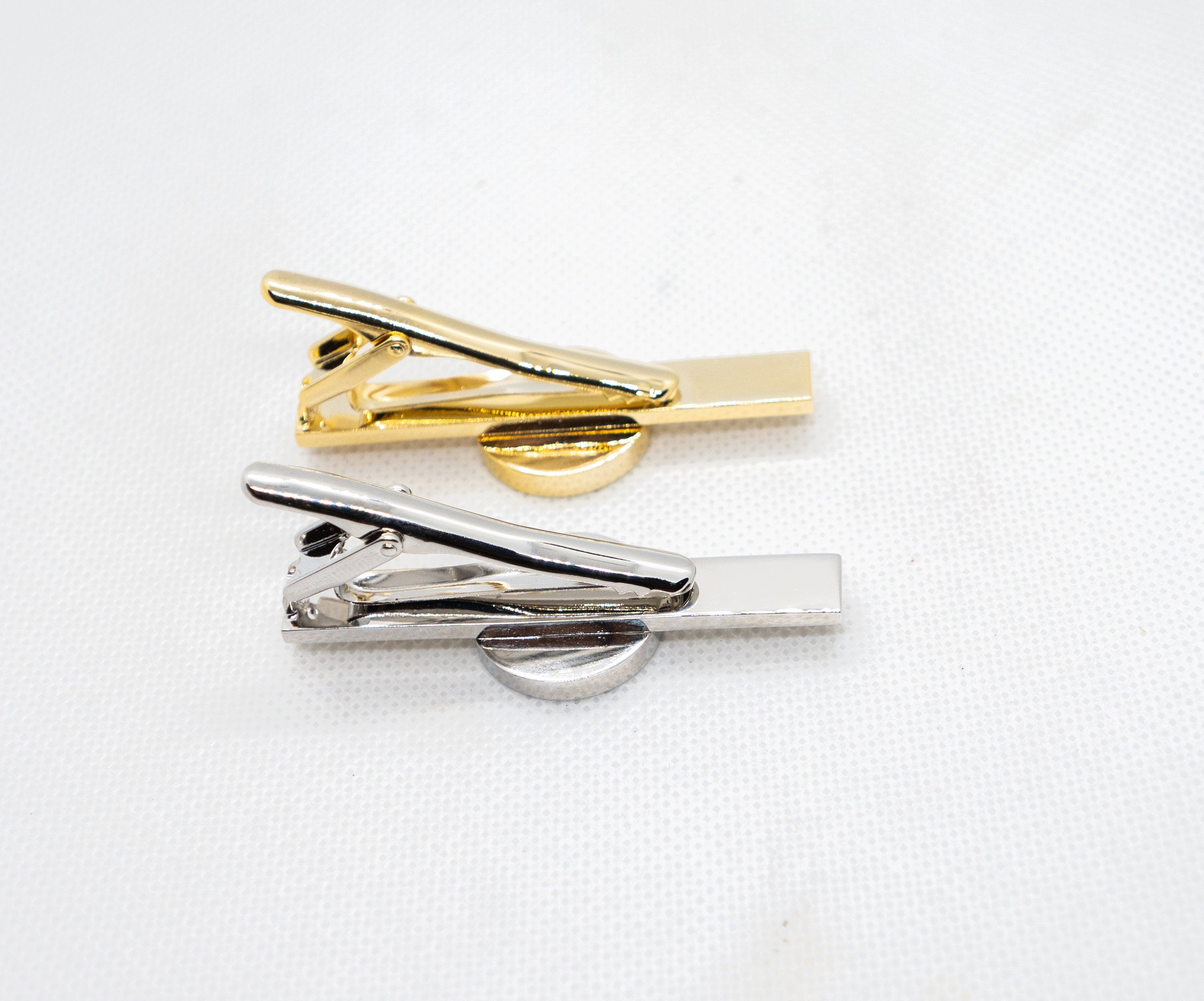 Danish Tie Pins in Sterling Silver and Gold-Plated Metal, Set of 10 for  sale at Pamono