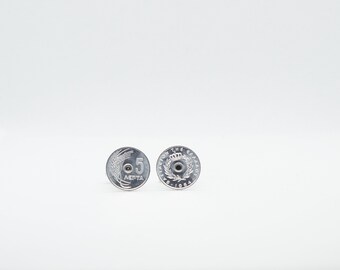 Coin Cufflinks-GREECE, 5 Lepta  - Paul 1 and Constantine II Coin Cufflinks, greek gift idea, groomsmen present, gift for grandfather, uncle