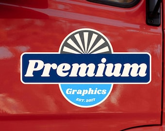Custom Multi Color Decals / Your Logo or Artwork / Full Color Graphics / Sticks to glass, metal, plastic and more