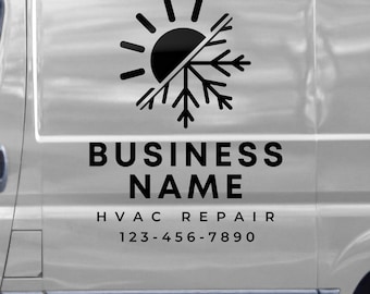 Create Your Own Decal / Your Logo, Text, QR or Artwork Sticker / Works great on your business vehicle, car, truck and van / Vinyl Lettering