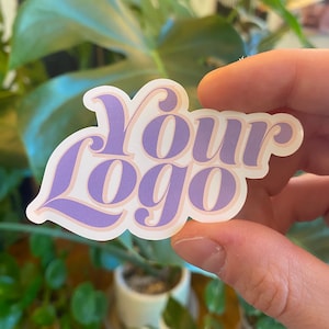 Full Color Stickers No Minimum / Your Logo or Artwork / Sticks to glass, metal, plastic and more / 5, 10, 25, 50, 100