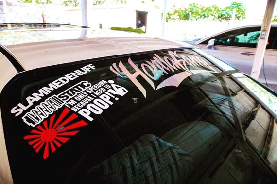 Making My Family Car Decal Funny Car Vinyl Sticker JDM Racing Turbo Honda Acura